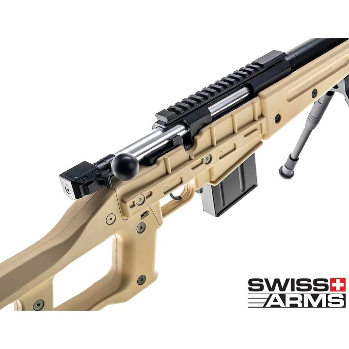 swiss arms sas 08 fusil airsoft tan