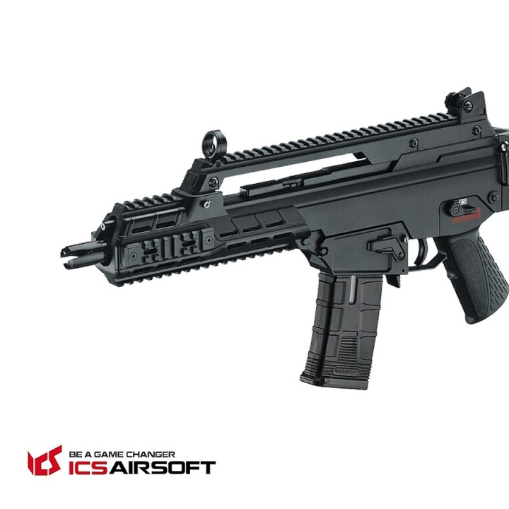 ICS AEG G36 - Airsoft Replica with Folding Stock and Tactical Rail | Online Purchase
