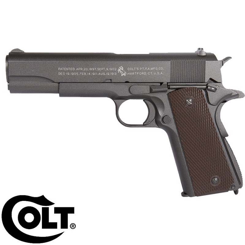 Colt 1911 GBB CO2 airsoft - Replica metal, Blowback