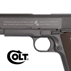 Pistolet airsoft CO2 Colt 1911 métal réaliste