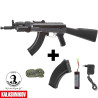 Replica AK47 Airsoft Spetsnaz AEG - High Accuracy Compact Model - Bi-toned Grey