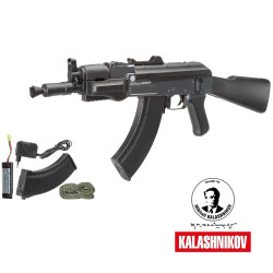 Replica AK47 Airsoft Spetsnaz AEG - High Accuracy Compact Model - Bi-toned Grey