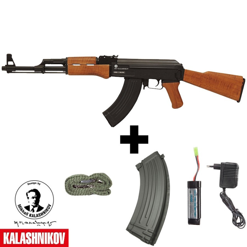 Cybergun AK47 Airsoft Replica - AEG under Kalashnikov license