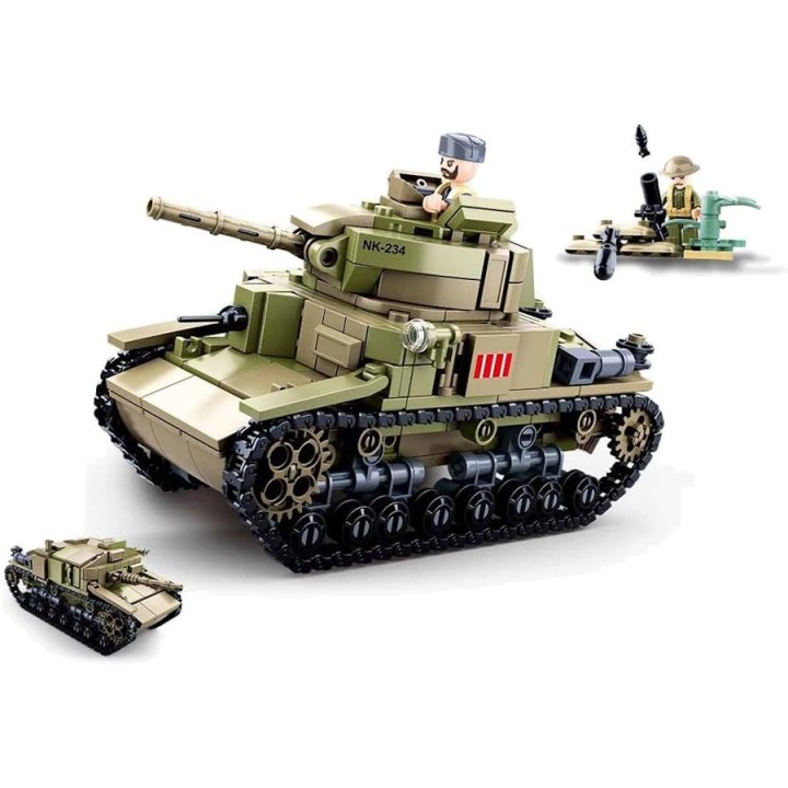 WWII CHAR D'ASSAUT ARMÉE ITALIENNE M14/41