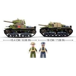 WWII CHAR D'ASSAUT ARMÉE ITALIENNE M14/41