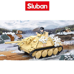 WWII DESTRUCTEUR CHAR D'ASSAUT BATAILLE BUDAPEST