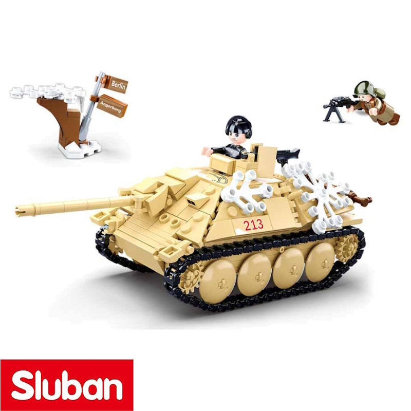 WWII DESTRUCTEUR CHAR D'ASSAUT BATAILLE BUDAPEST