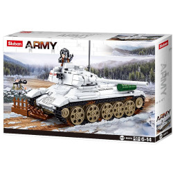 set de construction armée avec 2 figurines