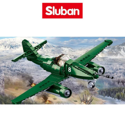 Sluban Maquette Avion Historique Me-262 - Jeu Construction Enfant Adulte