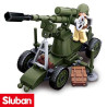 jeu de construction canon anti-aérien WWII Sluban