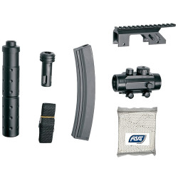 Replica MP5 airsoft AEG BT5 A5 - Complete beginner pack