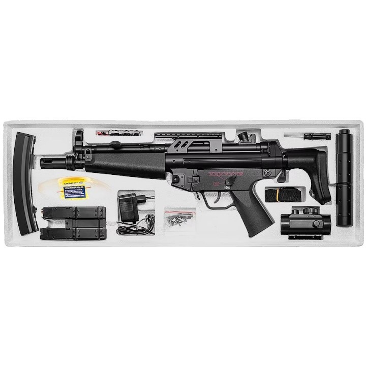 Replica MP5 airsoft BT5 A5 - Complete beginner pack | AEG B&amp;T