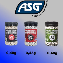 billes airsoft 0.43g précision longue portée