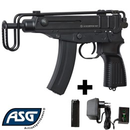 Réplique, AEG, SLV, Scorpion Vz61 CZ-USA - Airsoft AEG guns