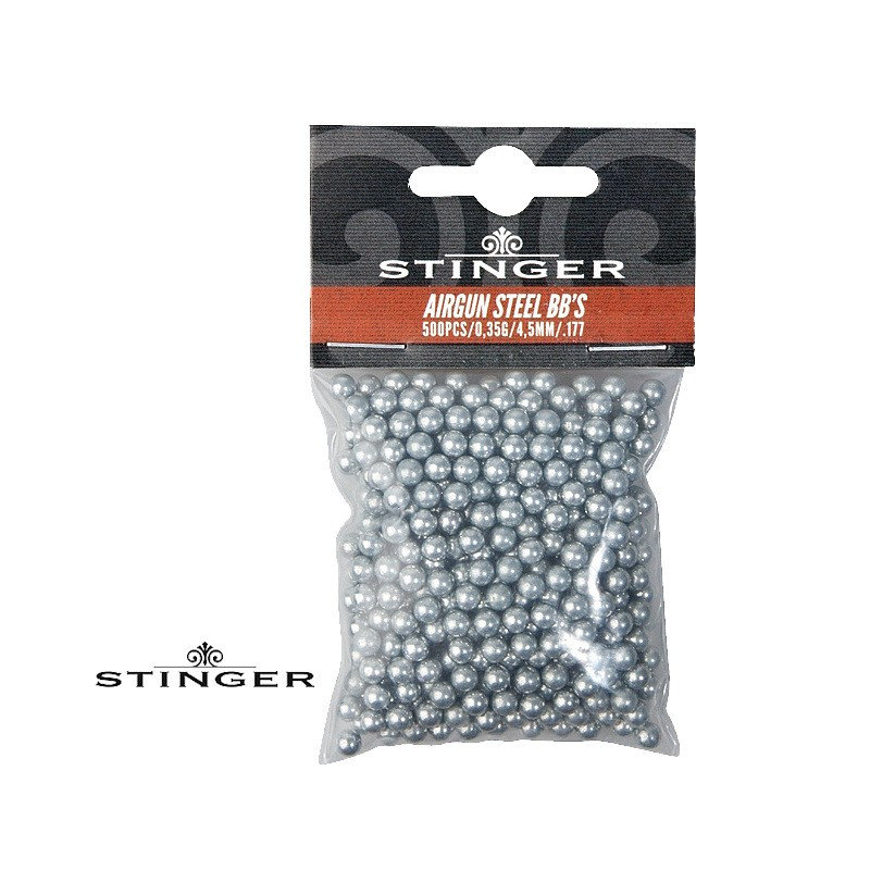 billes acier 4.5 mm pour pistolet airgun