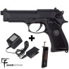pistolet airsoft m92 avec chargeur 30 billes