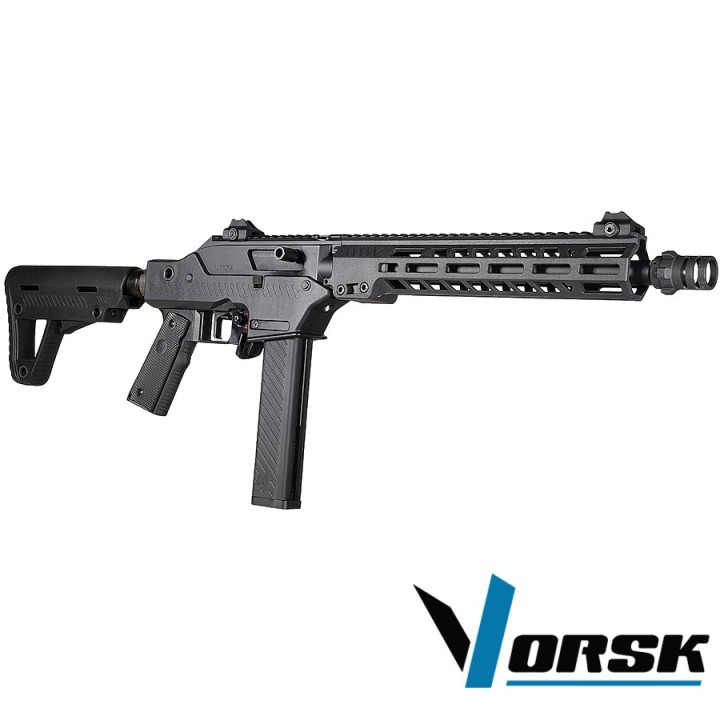 Vorsk VMP-2M Black Airsoft Replica - GBBR for CQB & Medium Range