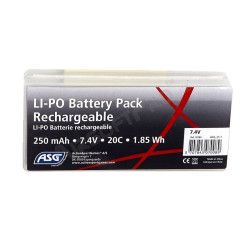 Batterie ASG Li-Po 7,4V 250 mAh