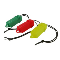 Black Eagle paintball barrel cap yellow - Safety protection