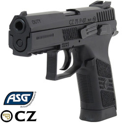 Replica airsoft CO2 CZ 75 P-07 NBB ASG - tactical rail