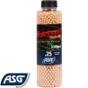 billes traçantes airsoft 0,25g rouges asg pour traceur