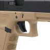 WE R17 Gen 3 Pistol airsoft gas GBB tan