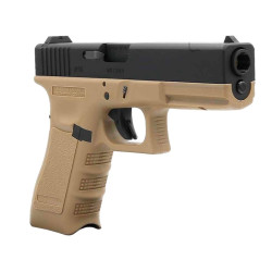 WE R17 Gen 3 Pistol airsoft gas GBB tan