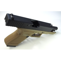 Pistol airsoft WE R19 (G003A-T) Gen3, gas, metal slide, GBB, TAN - Type Glock19