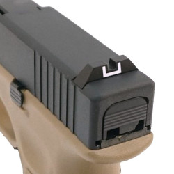 Pistol airsoft WE R19 (G003A-T) Gen3, gas, metal slide, GBB, TAN - Type Glock19