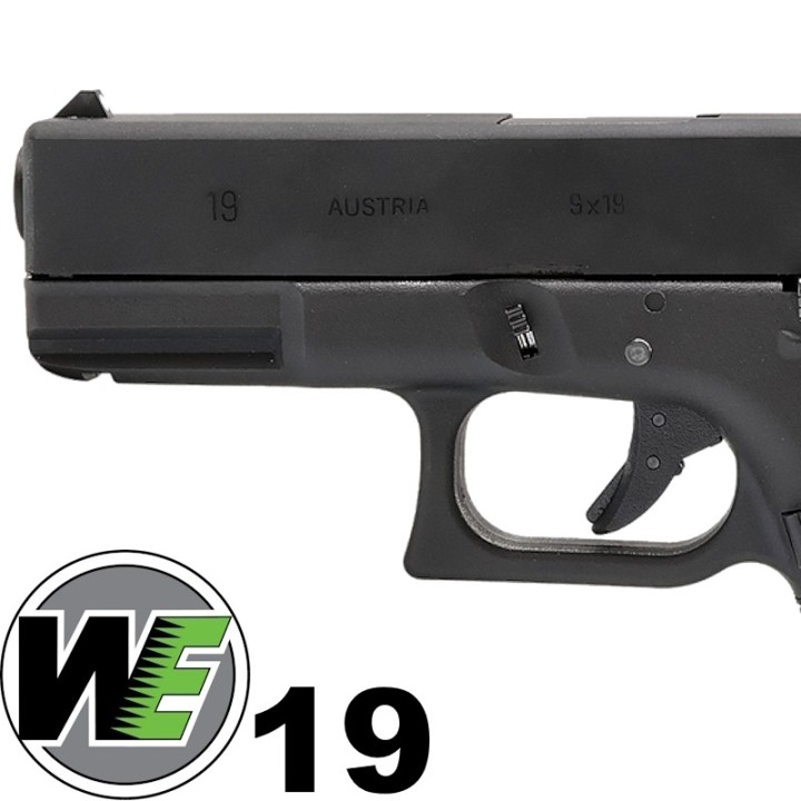 MK3 NOIR GEN4 PISTOLET GBB WE-G003B-BK R19
