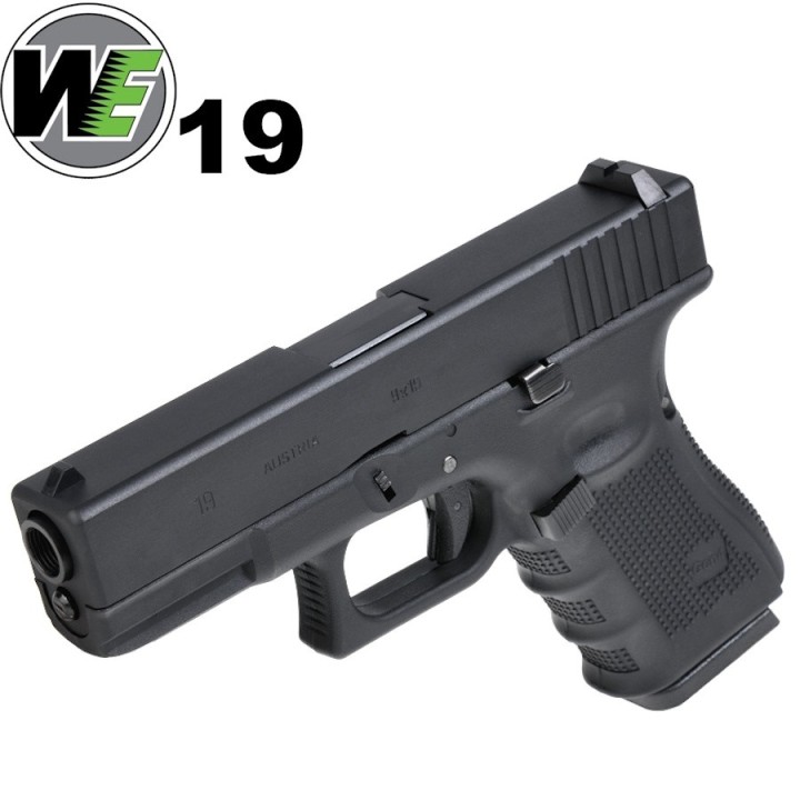 MK3 NOIR GEN4 PISTOLET GBB WE-G003B-BK R19
