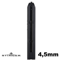 Chargeur métal 20 coups STINGER MK1 - Pistolet CO2 4.5mm STAG024