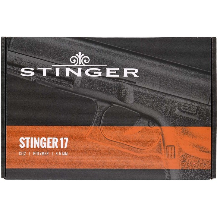 Pistol CO2 4,5mm STINGER MK1 - non blowback airgun replica