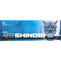 Replica airsoft pack AEG SHINOBI BLACK SAIGO DEFENSE with LIPO battery, Magazine 300 BBs