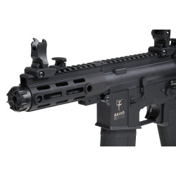 Fusil d'assaut AEG Saigo Defense Ronin connectique T-DEAN chargeur 130 billes
