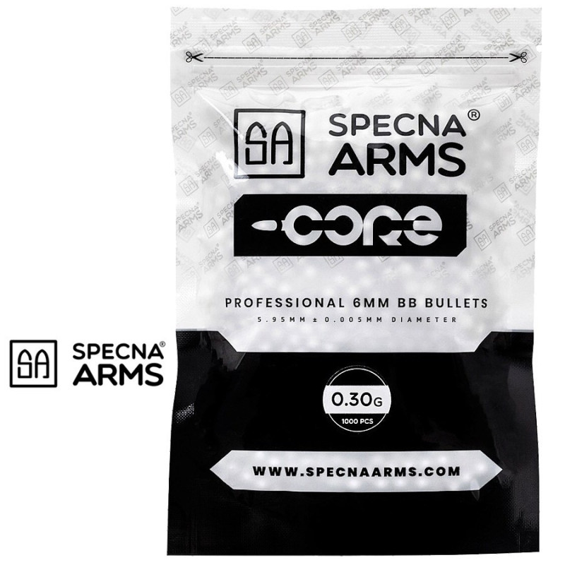 Airsoft BBs 0.30g Specna Arms CORE - 1000 pieces high Accuracy