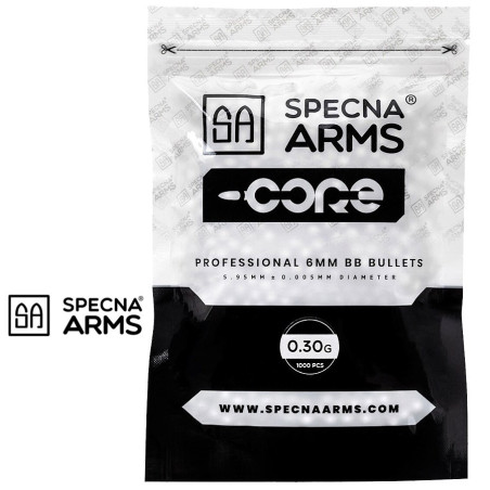 billes airsoft 0.30g Specna Arms CORE 1000 pièces