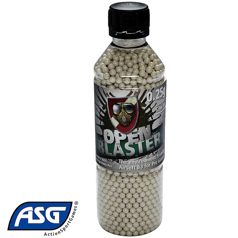 Bouteille de 3000 billes airsoft ASG