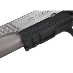 Colt 1911 airsoft CO2 GBB full metal dual tone Cybergun