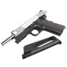 Colt 1911 airsoft CO2 GBB full metal dual tone Cybergun