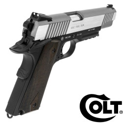 Colt 1911 airsoft CO2 GBB full metal dual tone Cybergun