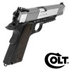 Colt 1911 airsoft CO2 GBB full métal dual tone Cybergun