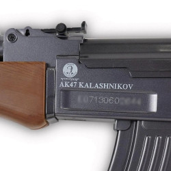 KALASHNIKOV AK47 manuel crosse imitation bois C/C 300BB's