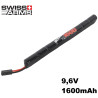 Batterie SWISS ARMS H Perf. NiMH baton 9,6V 1600mAh