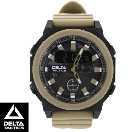 montre tactique digitale analogique delta tactics tan