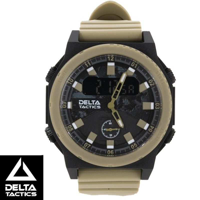 MONTRE DE SPORT ANALOGIQUE ET DIGIT TAN DELTA TACTICS