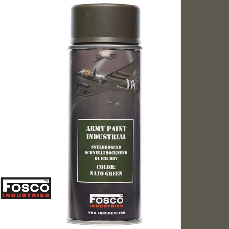 NATO GREEN military green spray paint - Resistant camouflage spray paint