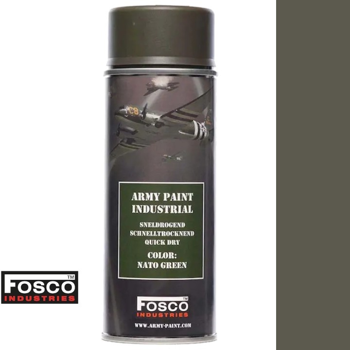 NATO GREEN green military resistant spray paint - Camouflage spray paint