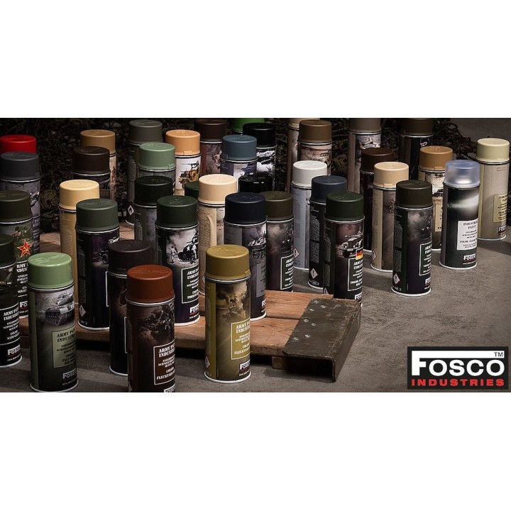 Military camouflage spray paint - Airsoft &amp; outdoor resistant