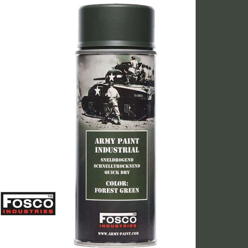 Fosco matte military spray paint - Forest Green 400ml